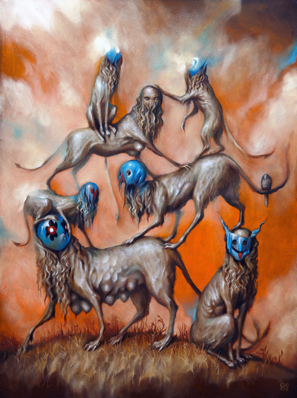 Esao Andrews "Solid Void" at Jonathan LeVine Gallery